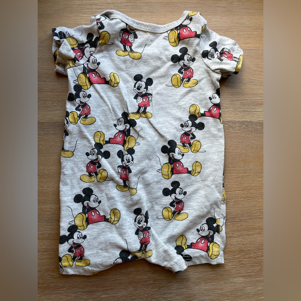 NWOT Mickey Mouse Onesie 3-6mos